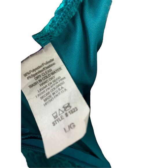 90’s Lace Sleeveless Tube Lace Dress L - Picture 4 of 7